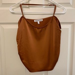 Good American Silk Tank Top